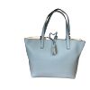 Immagine di PASH BAG SHOPPER REVERSE DA SPALLA + borsa interna e SCIARPA Bianco/Azzurr PARIS