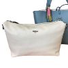 Immagine di PASH BAG SHOPPER REVERSE DA SPALLA + borsa interna e SCIARPA Bianco/Azzurr PARIS