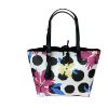 Immagine di PASH BAG SHOPPER REVERSE DA SPALLA + borsa interna e SCIARPA Bianco/Pois PARIS
