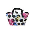 Immagine di PASH BAG SHOPPER REVERSE DA SPALLA + borsa interna e SCIARPA Bianco/Pois PARIS