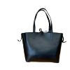 Immagine di PASH BAG SHOPPER REVERSE DA SPALLA + borsa interna e SCIARPA Bianco/Pois PARIS