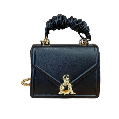 Immagine di PASH BAG BORSA Gioiello DONNA POCHETTE DA spalla chiusa con pattina NERO ANNIE