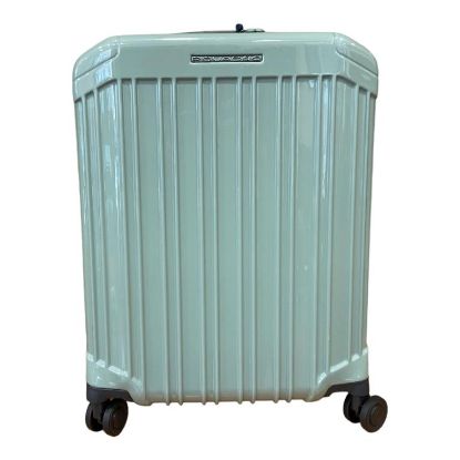 Immagine di PIQUADRO TROLLEY 4 RUOTE Piccolo CABIN SIZE bagaglio SLIM leggero AQUA BV4425PQL