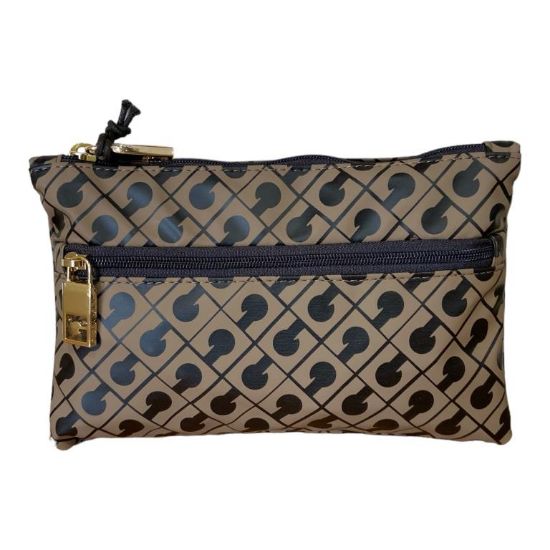 Immagine di GHERARDINI POCHETTE PORTA TUTTO - COSMETICI PIATTO DA BORSA CHIUSO CON ZIP 0421