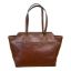 Immagine di THE BRIDGE BORSA DONNA Shopper da spalla CUOIO pieno fiore toscano 04154401