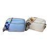 Immagine di M BRC Borsa in pelle di vitello 2 tracolle tasche organizzate Made Italy C123