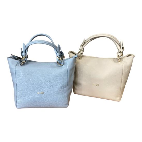 Immagine di M BRC borsa donna Bauletto Medio in pelle da braccio con 2 tracolle dispon C077