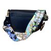 Immagine di M BRC borsa sacca da spalla in pelle 2 tracolle incluse chiusa con pattina C078