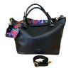 Immagine di M BRC borsa donna Shopper grande in pelle / da braccio dotata di 2 tracolle C076