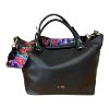 Immagine di M BRC borsa donna Shopper grande in pelle / da braccio dotata di 2 tracolle C076