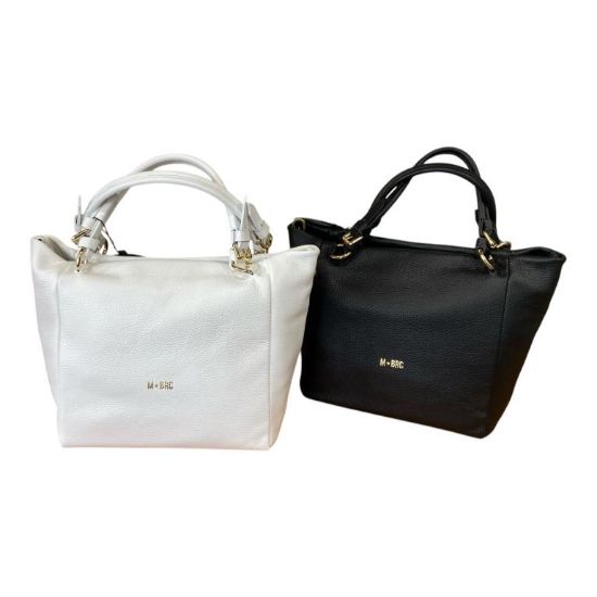 Immagine di M BRC borsa donna Bauletto Medio in pelle da braccio dotato di 2 tracolle C077