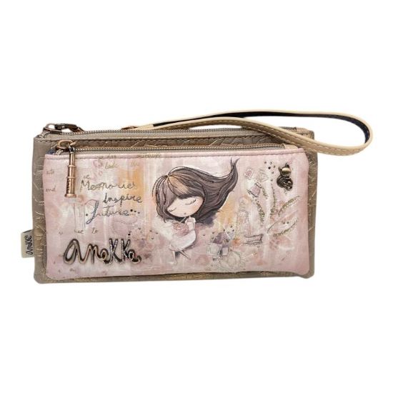 Immagine di ANEKKE Pochette porta tutto con maniglia e 2 divisori chiusi da zip 40809023