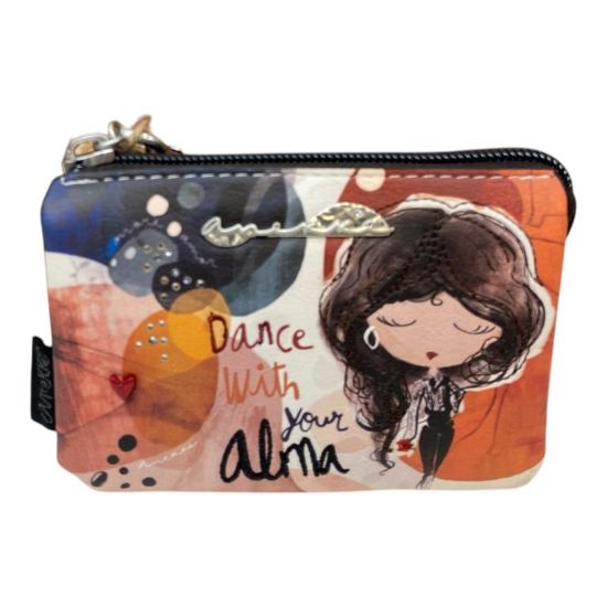 Immagine di ANEKKE Pochette porta tutto con divisori e anello porta chiavi interno 40709010