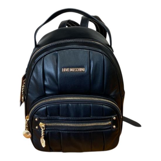 Immagine di LOVE MOSCHINO BORSA ZAINO Medio DA SPALLA chiuso da zip Made With love JC4216