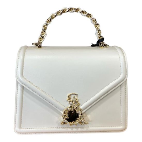 Immagine di L'Atelier du Sac BORSA Gioiello Pochette cn tracolla sera/cerimonia BIANCO ANNIE