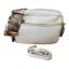 Immagine di M BRC Borsa in pelle di vitello 2 tracolle tasche organizzate Made Italy C123