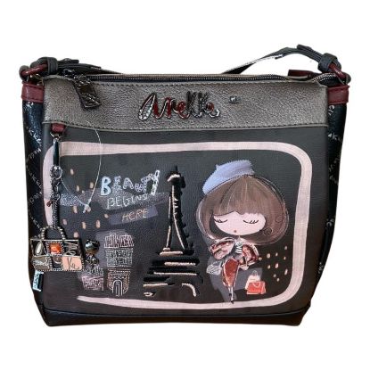 Immagine di ANEKKE Borsa Donna Bandoliera Media da spalla con tracolla e tasche org 41803039