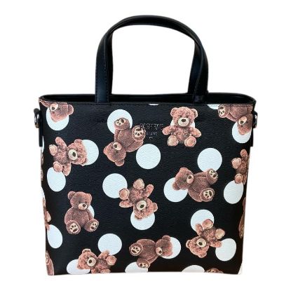 Immagine di PASH BAG Borsa donna shopper Media da braccio con tracolla ORSO BEAR PET STEFFY