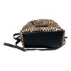 Immagine di PASH BAG Borsa donna ZAINO da spalla CHIUSO con ZIP Leopardato ERIC