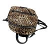 Immagine di PASH BAG Borsa donna ZAINO da spalla CHIUSO con ZIP Leopardato ERIC
