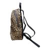 Immagine di PASH BAG Borsa donna ZAINO da spalla CHIUSO con ZIP Leopardato ERIC