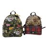 Immagine di PASH BAG Borsa donna ZAINO da spalla CHIUSO con ZIP Multicolore ERIC