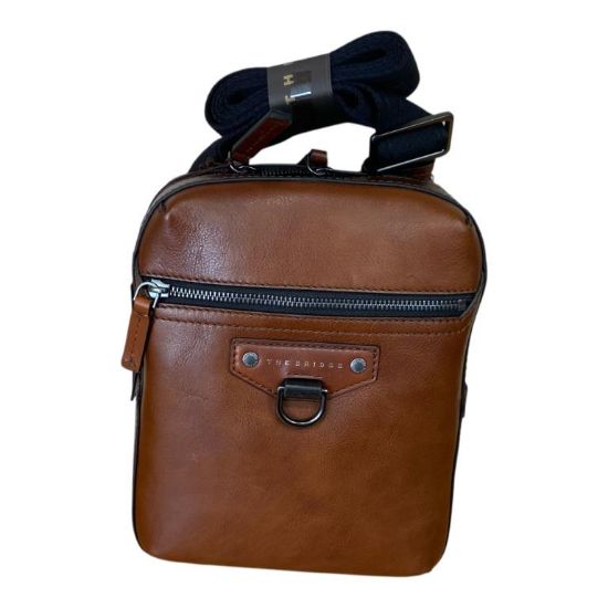 Immagine di THE BRIDGE BORSELLO Bandoliera Medio DA UOMO IN PELLE CON TRACOLLA reg. 056915EX