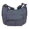Immagine di MANDARINA DUCK MD20 BORSA DONNA SACCA Media TRACOLLA TASCHE Taupe/Acciaio QMT56