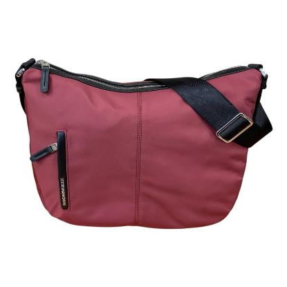 Immagine di MANDARINA DUCK BORSA DONNA Sacca da spalla Hobo grande chiusa da zip Bordò VCT20