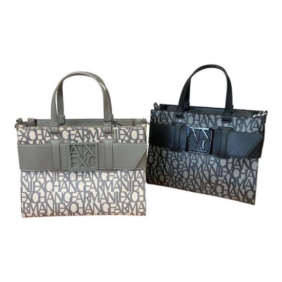 Immagine di ARMANI AX borsa donna shopping MEDIO GRANDE da Braccio con tracolla 942689 F742