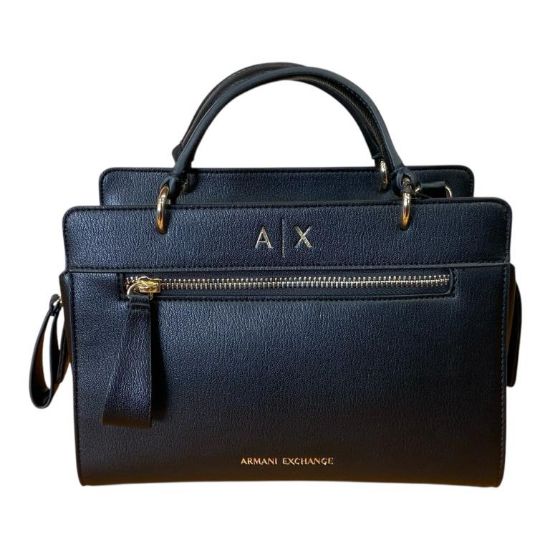 Immagine di ARMANI AX Bauletto Piccolo da braccio 2 manici con tracolla XW1554