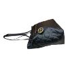 Immagine di MBRC Shopper da spalla in pelle di vitello / tasche esterne / Made in Italy G374