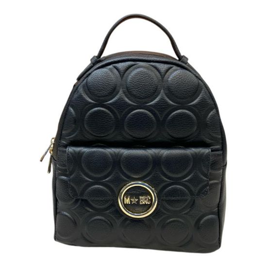 Immagine di MBRC Zaino da spalla in pelle di vitello backpack Made in Italy G359