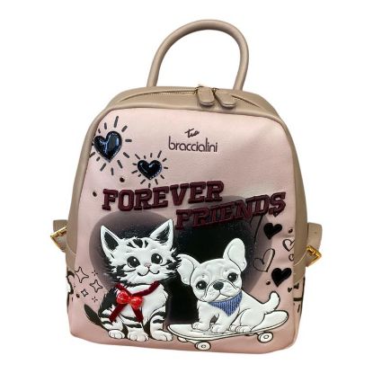 Immagine di BRACCIALINI Borsa Donna Zaino Medio da spalla Cane e Gatto B18512