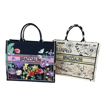 Immagine di BRACCIALINI Borsa Shopper Grande da braccio con tracolla e pochette inter B18591
