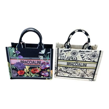 Immagine di BRACCIALINI Borsa Shopper Media da braccio con tracolla e pochette intern B18590