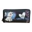 Immagine di BRACCIALINI PORTAFOGLI DONNA A 2 SCOMPARTI ZIP arou 12 CARD Cani gatti B18513AL