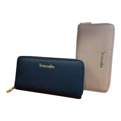 Immagine di BRACCIALINI PORTAFOGLI DONNA A 3 divisori CHIUSO da ZIP 14 CREDIT CARD B18700BA