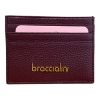 Immagine di BRACCIALINI PORTAFOGLI DONNA credit card piatto In pelle 6 FESSURE B18705