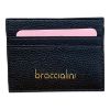 Immagine di BRACCIALINI PORTAFOGLI DONNA credit card piatto In pelle 6 FESSURE B18705