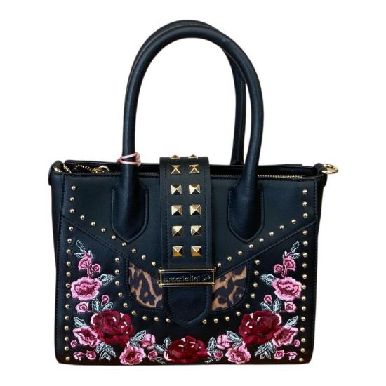 Immagine di BRACCIALINI Borsa Donna Bauletto ROCK da braccio con tracolla B18603