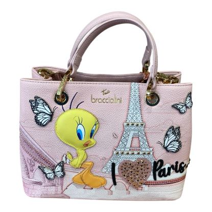 Immagine di BRACCIALINI Looney Tunes Borsa Shopper da braccio + tracolla LT200
