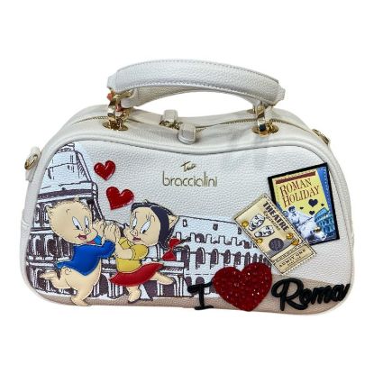 Immagine di BRACCIALINI Looney Tunes Borsa Shopper Bauletto da braccio con tracolla LT204