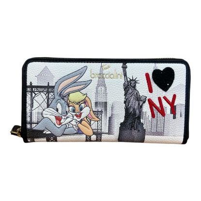 Immagine di BRACCIALINI PORTAFOGLI DONNA A 2 SCOMPARTI CHIUSO da ZIP 12 CREDIT CARD LT211