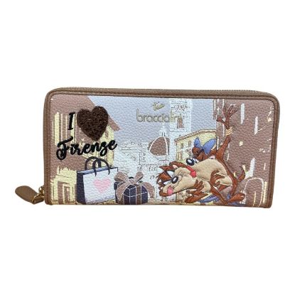 Immagine di BRACCIALINI PORTAFOGLI DONNA A 2 SCOMPARTI CHIUSO da ZIP 12 CREDIT CARD LT212