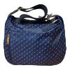 Immagine di GHERARDINI BORSA SACCA MEDIA da spalla TASCHE Esterne TRACOLLA REGOLAB blu 0260
