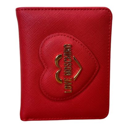 Immagine di LOVE MOSCHINO PORTAFOGLI DONNA piccolo 3 Credit CARD e spicci JC5731