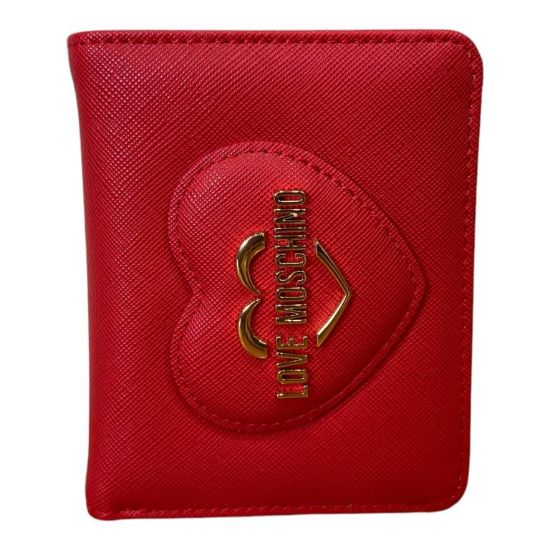 Immagine di LOVE MOSCHINO PORTAFOGLI DONNA piccolo 3 Credit CARD e spicci JC5731