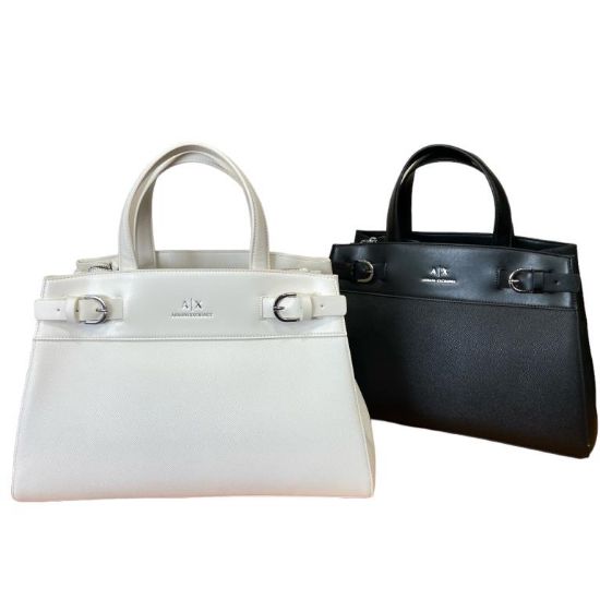Immagine di ARMANI AX Bauletto Medio 2 manici da braccio con tracolla e divisori 949133
