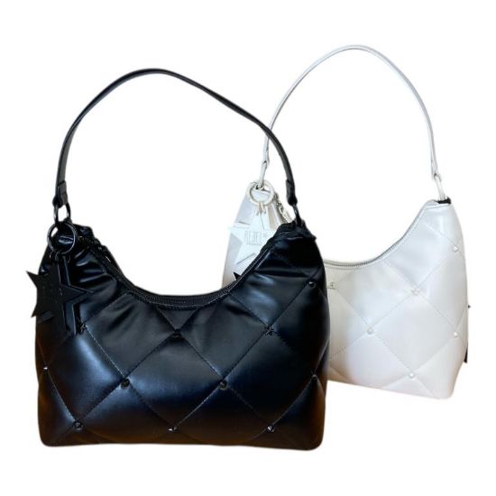 Immagine di Atelier du Sac BORSA Sacca Media da spalla REBEL applicaz Stelle e borchie MIRNA